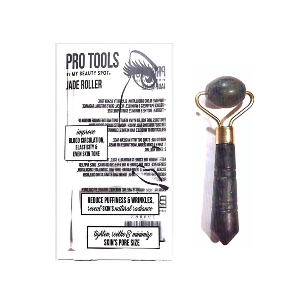 New Pro Tools Jade Stone Roller with Rotating Ball